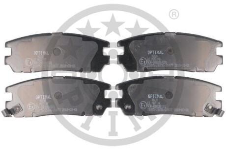 Фото гальмівні колодки дискові Optimal BP-09828 Гальмівні колодки дискові Optimal BP-09828