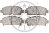 Гальмівні колодки дискові Optimal BP-09829 (фото 2)