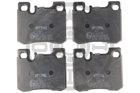 Фото гальмівні колодки дискові Optimal BP-09876 Гальмівні колодки дискові Optimal BP-09876