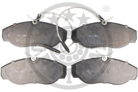 Фото гальмівні колодки дискові Optimal BP-09943 Гальмівні колодки дискові Optimal BP-09943
