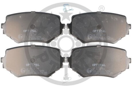 Фото гальмівні колодки дискові Optimal BP-10079 Гальмівні колодки дискові Optimal BP-10079