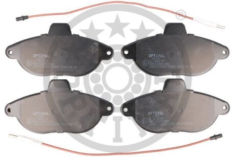 Фото гальмівні колодки дискові Optimal BP-10089 Гальмівні колодки дискові Optimal BP-10089
