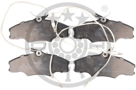 Фото гальмівні колодки дискові Optimal BP-10090 Гальмівні колодки дискові Optimal BP-10090