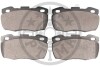 Гальмівні колодки дискові Optimal BP-10105 (фото 2)