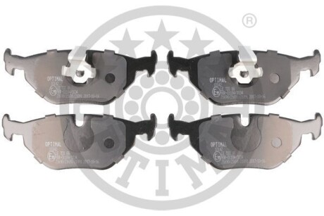 Фото гальмівні колодки дискові Optimal BP-10142 Гальмівні колодки дискові Optimal BP-10142