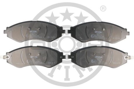 Фото гальмівні колодки дискові Optimal BP-10195 Гальмівні колодки дискові Optimal BP-10195