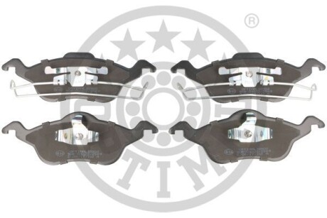 Фото гальмівні колодки дискові Optimal BP-10302 Гальмівні колодки дискові Optimal BP-10302