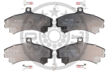 Фото гальмівні колодки дискові Optimal BP-10306 Гальмівні колодки дискові Optimal BP-10306