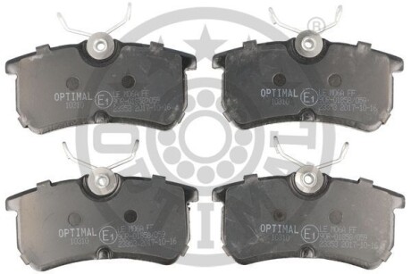 Фото гальмівні колодки дискові Optimal BP-10310 Гальмівні колодки дискові Optimal BP-10310
