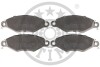 Фото 1 - гальмівні колодки дискові Optimal BP-10316 Гальмівні колодки дискові Optimal BP-10316 (фото 1)