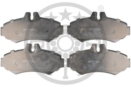 Фото гальмівні колодки дискові Optimal BP-10403 Гальмівні колодки дискові Optimal BP-10403