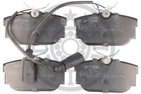 Фото гальмівні колодки дискові Optimal BP-10486 Гальмівні колодки дискові Optimal BP-10486