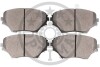 Фото 2 - гальмівні колодки дискові Optimal BP-10551 Гальмівні колодки дискові Optimal BP-10551 (фото 2)