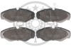Фото 1 - гальмівні колодки дискові Optimal BP-12014 Гальмівні колодки дискові Optimal BP-12014 (фото 1)