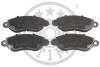 Фото 1 - гальмівні колодки дискові Optimal BP-12019 Гальмівні колодки дискові Optimal BP-12019 (фото 1)