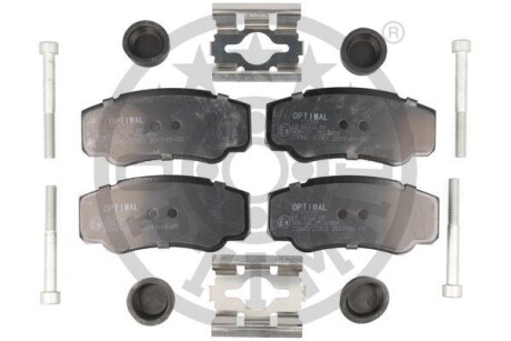 Фото гальмівні колодки дискові Optimal BP-12029 Гальмівні колодки дискові Optimal BP-12029