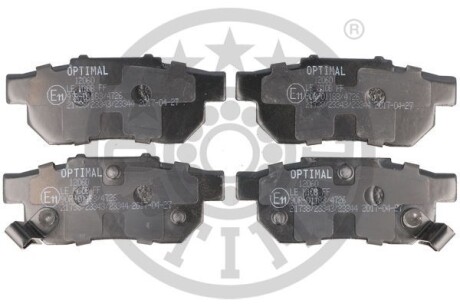 Фото гальмівні колодки дискові Optimal BP-12060 Гальмівні колодки дискові Optimal BP-12060
