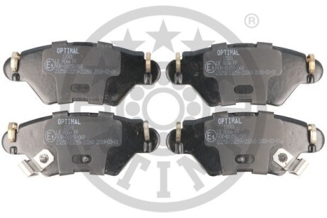 Фото гальмівні колодки дискові Optimal BP-12081 Гальмівні колодки дискові Optimal BP-12081