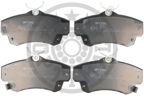 Фото гальмівні колодки дискові Optimal BP-12089 Гальмівні колодки дискові Optimal BP-12089