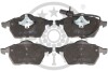 Фото 1 - гальмівні колодки дискові Optimal BP-12093 Гальмівні колодки дискові Optimal BP-12093 (фото 1)