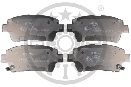Фото гальмівні колодки дискові Optimal BP-12095 Гальмівні колодки дискові Optimal BP-12095