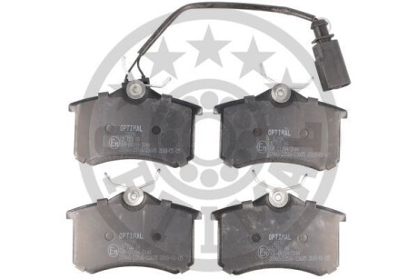 Фото гальмівні колодки дискові Optimal BP-12096 Гальмівні колодки дискові Optimal BP-12096