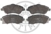 Гальмівні колодки дискові Optimal BP-12126 (фото 1)