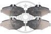 Фото 1 - гальмівні колодки дискові Optimal BP-12127 Гальмівні колодки дискові Optimal BP-12127 (фото 1)