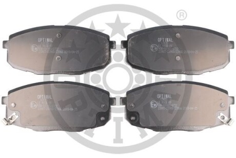 Фото гальмівні колодки дискові Optimal BP-12135 Гальмівні колодки дискові Optimal BP-12135
