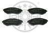 Фото 1 - гальмівні колодки дискові Optimal BP-12154 Гальмівні колодки дискові Optimal BP-12154 (фото 1)