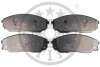 Фото 1 - гальмівні колодки дискові Optimal BP-12184 Гальмівні колодки дискові Optimal BP-12184 (фото 1)