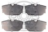 Фото 1 - гальмівні колодки дискові Optimal BP-12188 Гальмівні колодки дискові Optimal BP-12188 (фото 1)