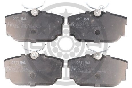 Фото гальмівні колодки дискові Optimal BP-12188 Гальмівні колодки дискові Optimal BP-12188