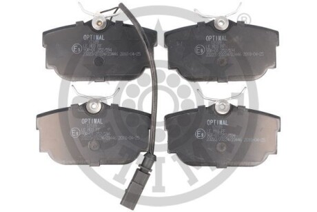 Фото гальмівні колодки дискові Optimal BP-12189 Гальмівні колодки дискові Optimal BP-12189