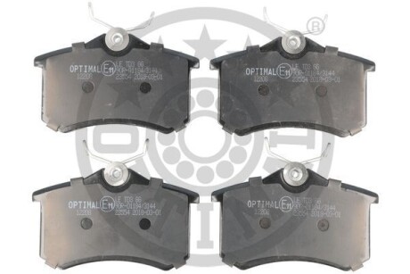 Фото гальмівні колодки дискові Optimal BP-12208 Гальмівні колодки дискові Optimal BP-12208