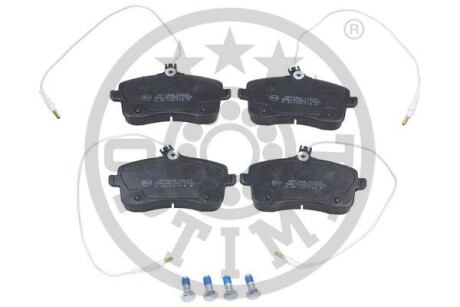 Фото гальмівні колодки дискові Optimal BP-12223 Гальмівні колодки дискові Optimal BP-12223