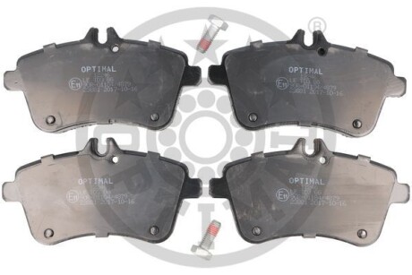Фото гальмівні колодки дискові Optimal BP-12246 Гальмівні колодки дискові Optimal BP-12246