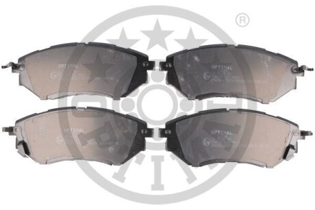 Фото гальмівні колодки дискові Optimal BP-12256 Гальмівні колодки дискові Optimal BP-12256