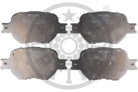 Фото гальмівні колодки дискові Optimal BP-12258 Гальмівні колодки дискові Optimal BP-12258