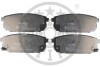 Фото 1 - гальмівні колодки дискові Optimal BP-12261 Гальмівні колодки дискові Optimal BP-12261 (фото 1)