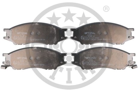 Фото гальмівні колодки дискові Optimal BP-12266 Гальмівні колодки дискові Optimal BP-12266