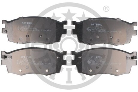 Фото гальмівні колодки дискові Optimal BP-12280 Гальмівні колодки дискові Optimal BP-12280
