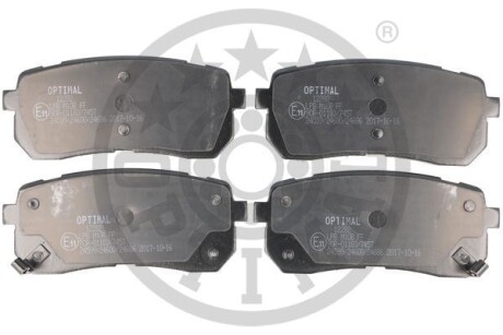 Фото гальмівні колодки дискові Optimal BP-12282 Гальмівні колодки дискові Optimal BP-12282