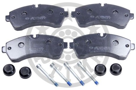 Фото гальмівні колодки дискові Optimal BP-12296 Гальмівні колодки дискові Optimal BP-12296
