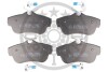 Фото 1 - гальмівні колодки дискові Optimal BP-12300 Гальмівні колодки дискові Optimal BP-12300 (фото 1)
