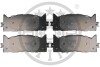 Фото 1 - гальмівні колодки дискові Optimal BP-12314 Гальмівні колодки дискові Optimal BP-12314 (фото 1)