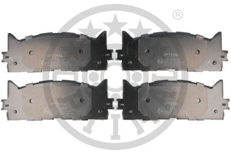 Фото гальмівні колодки дискові Optimal BP-12314 Гальмівні колодки дискові Optimal BP-12314