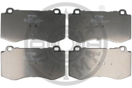 Фото гальмівні колодки дискові Optimal BP-12321 Гальмівні колодки дискові Optimal BP-12321