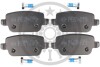 Фото 1 - гальмівні колодки дискові Optimal BP-12322 Гальмівні колодки дискові Optimal BP-12322 (фото 1)