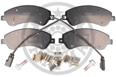 Фото гальмівні колодки дискові Optimal BP-12338 Гальмівні колодки дискові Optimal BP-12338